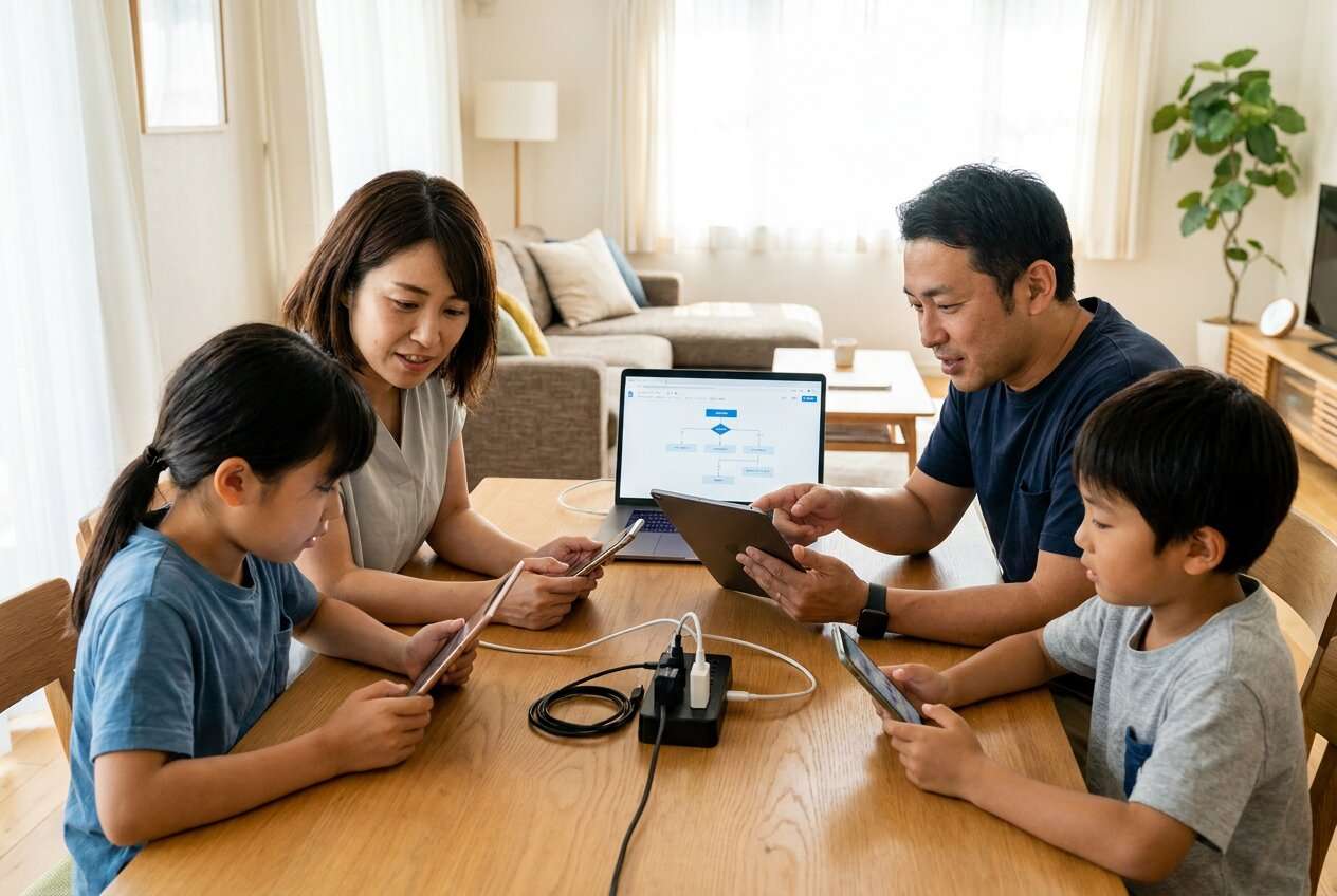 coordinate family phone and tablet data setup: ai prompt guide | dr.fone prompt guide