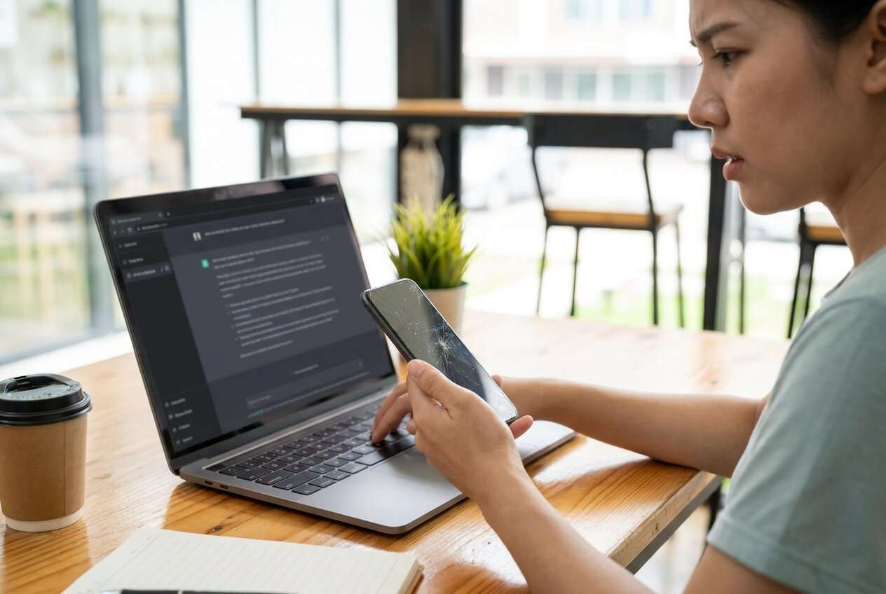 cracked screen repair or replace with ai guide: ai prompt guide | dr.fone prompt guide