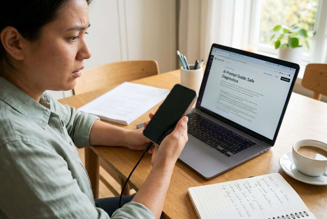 data rescue from phone that wont charge: ai prompt guide | dr.fone prompt guide