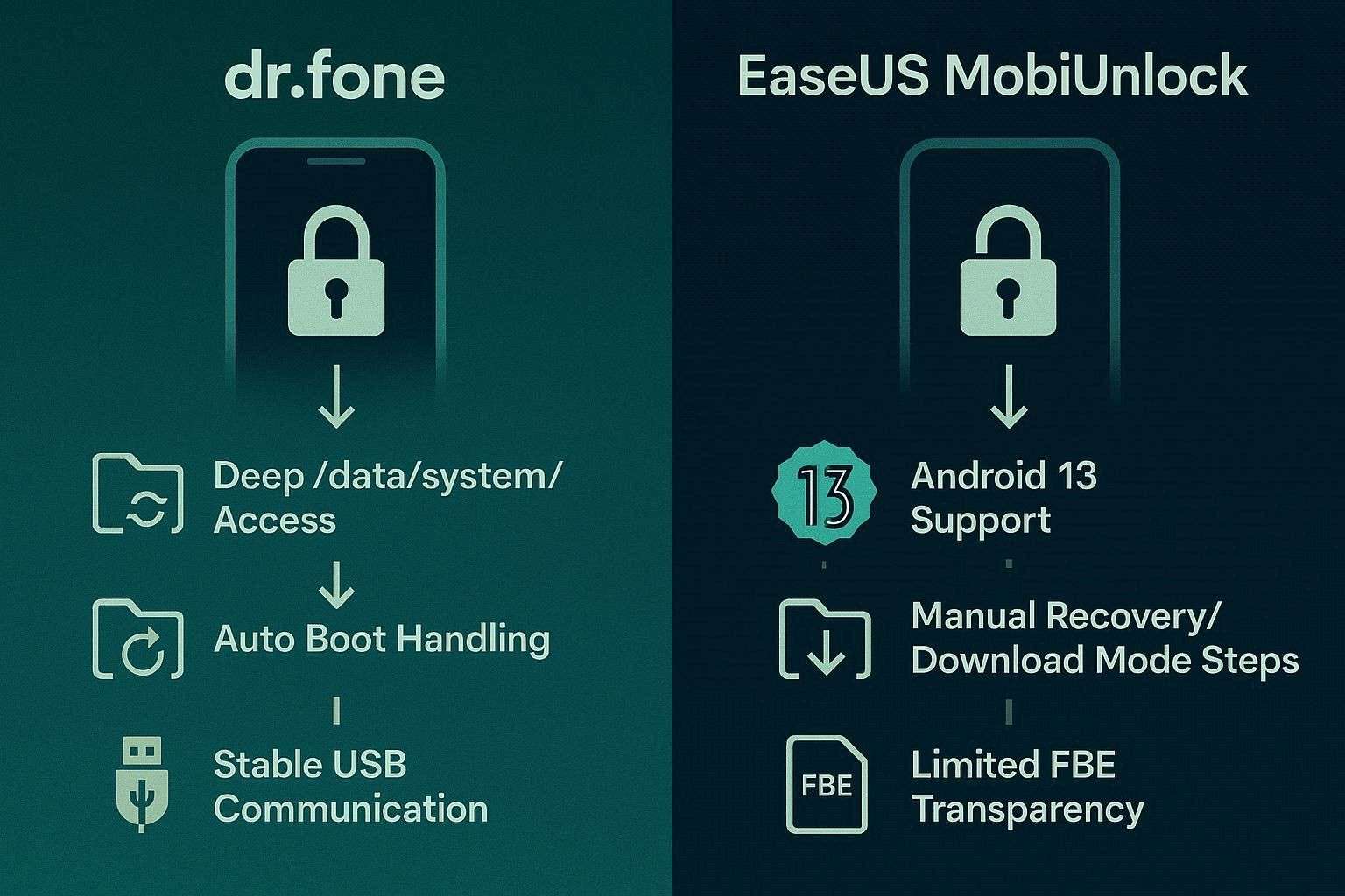 drfone and easeus details