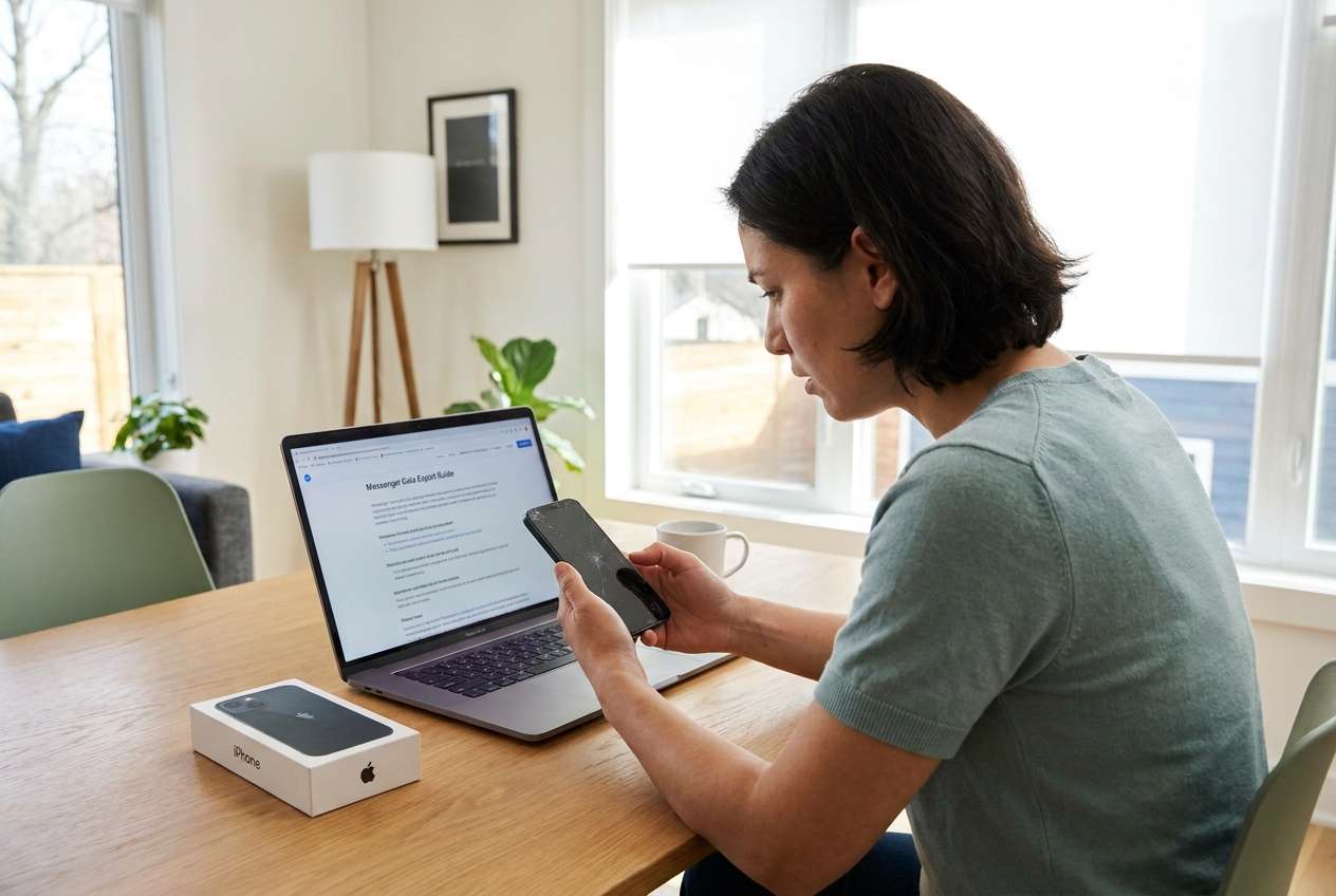 export messenger data before moving to new phone: ai prompt guide | dr.fone prompt guide