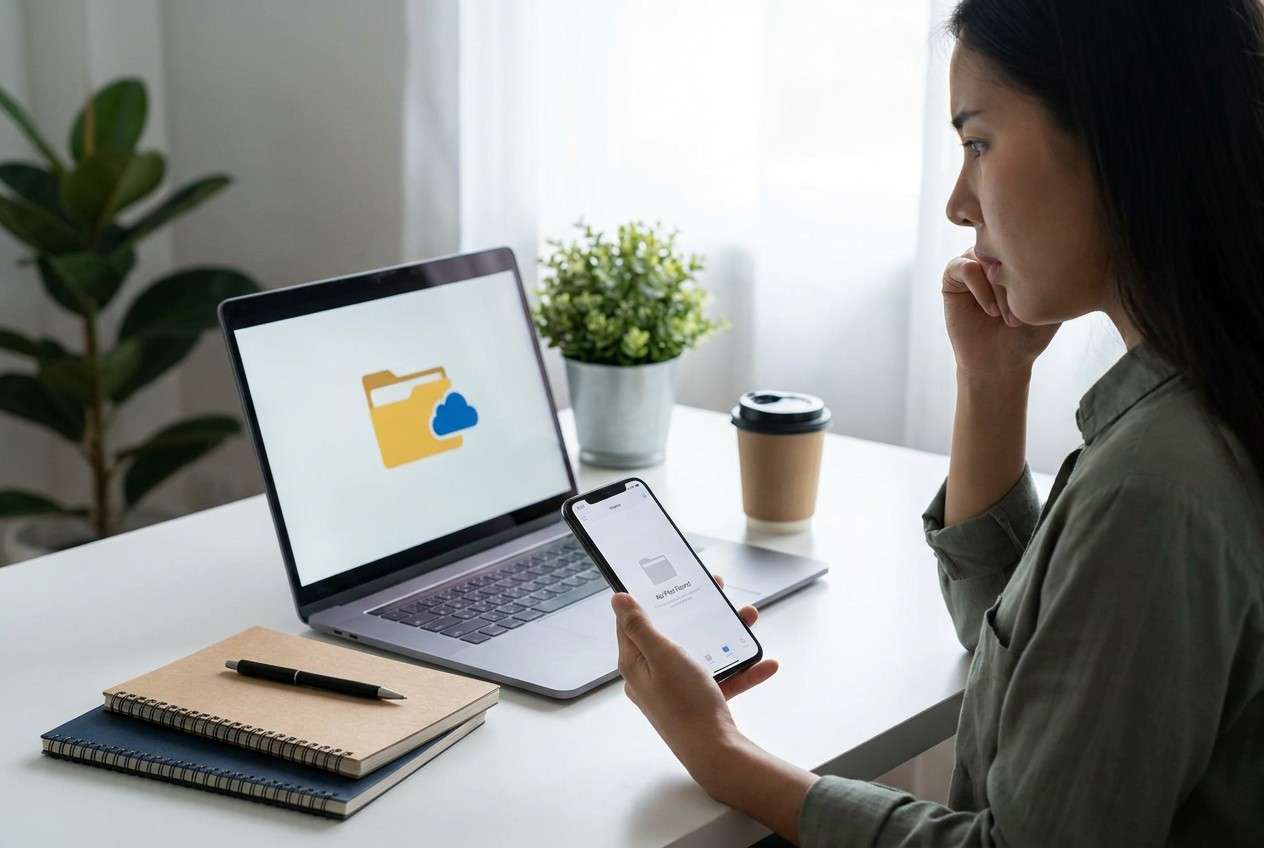 file missing from app but still in cloud: ai prompt guide | dr.fone prompt guide