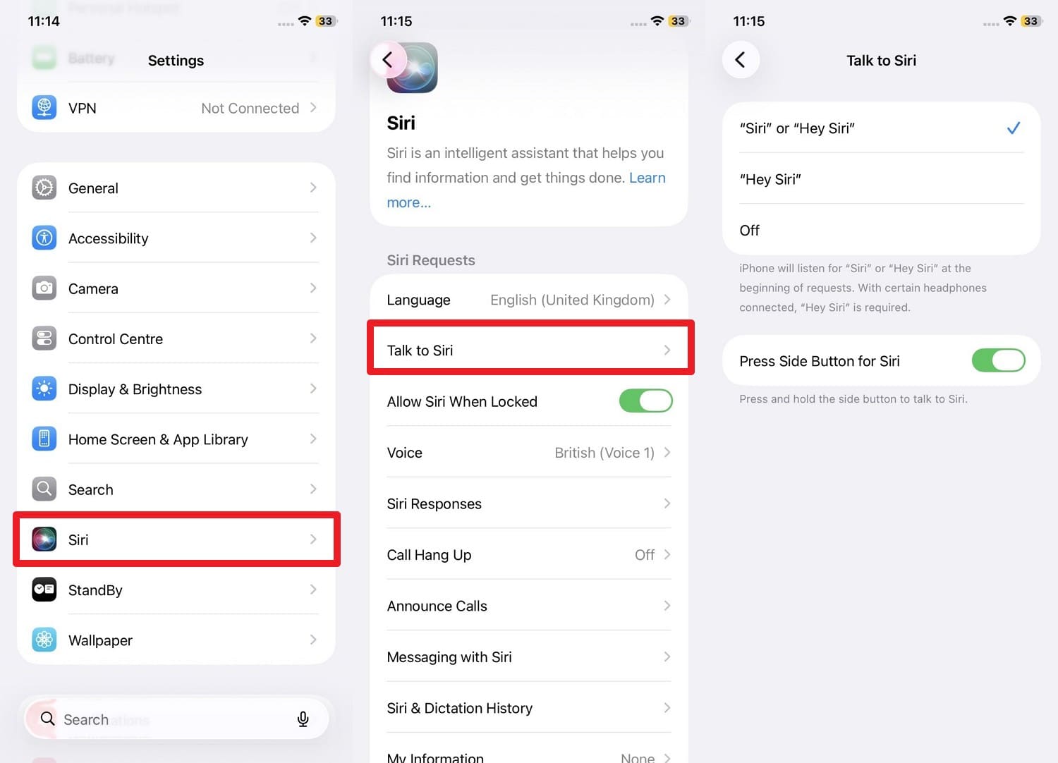 enable siri to screen capture