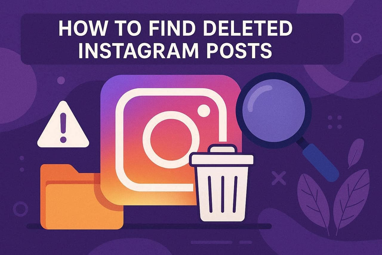recover deleted instagram photos guide