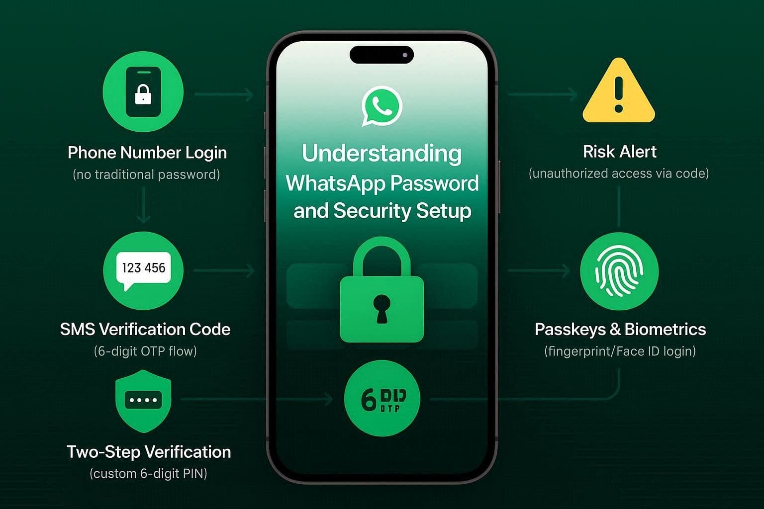 whatsapp password setup system