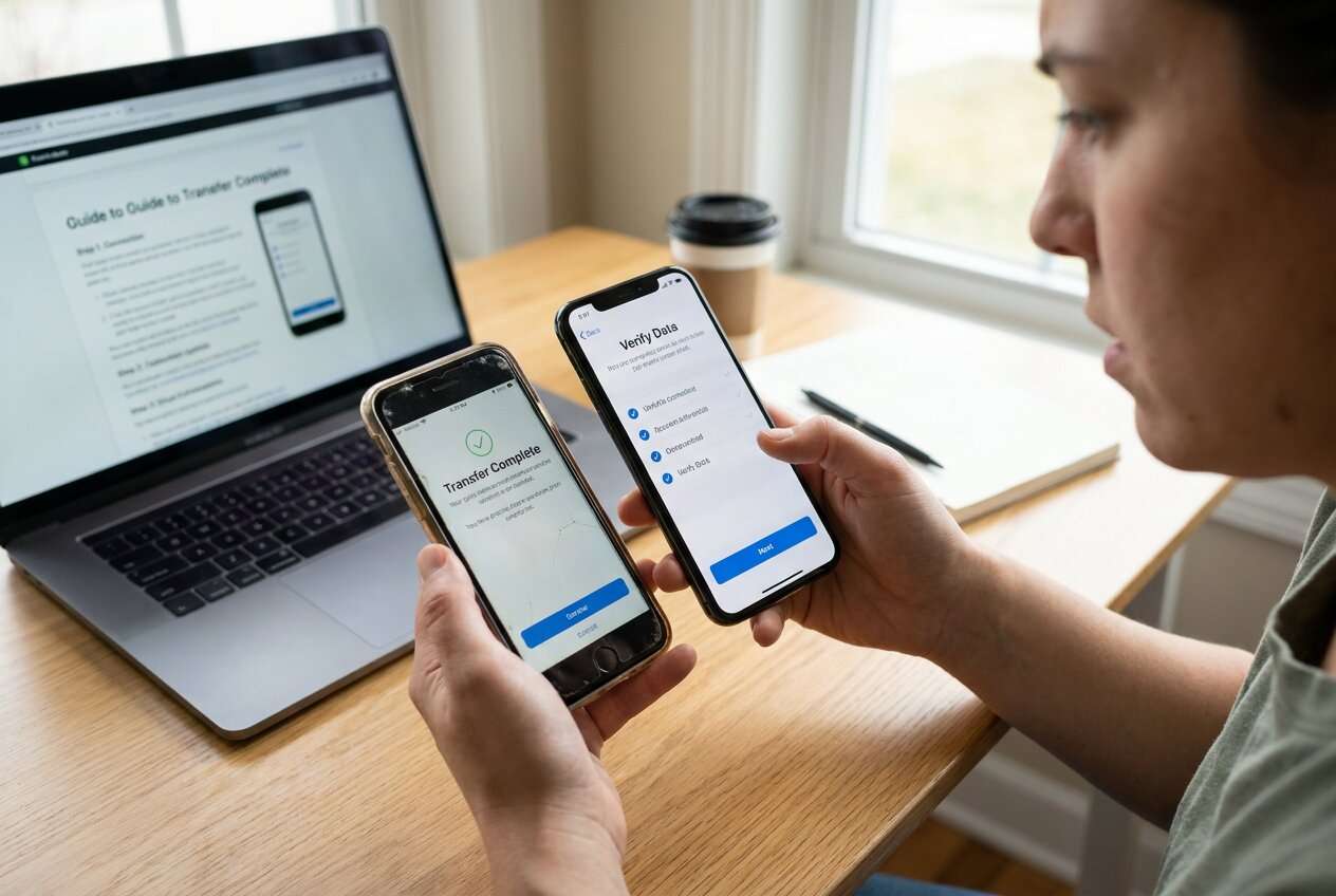 how to verify transfer before erasing old phone: ai prompt guide | dr.fone prompt guide
