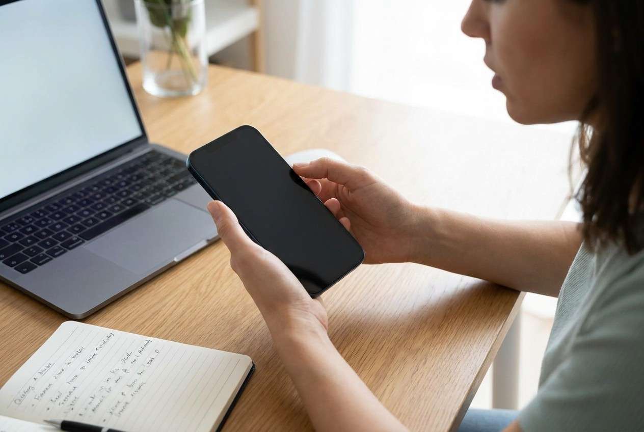 iphone black screen but still vibrates: ai prompt guide | dr.fone prompt guide