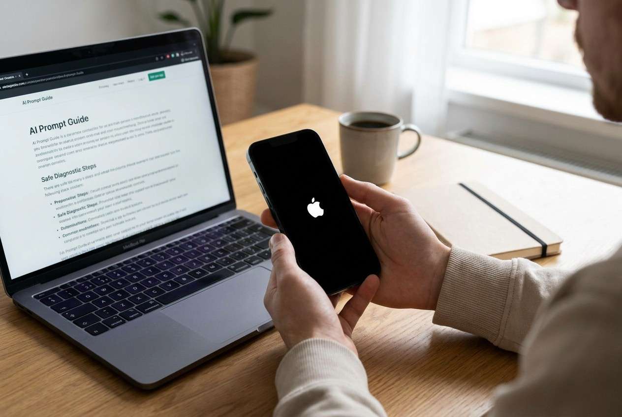 iphone boot loop after ios update: ai prompt guide | dr.fone prompt guide