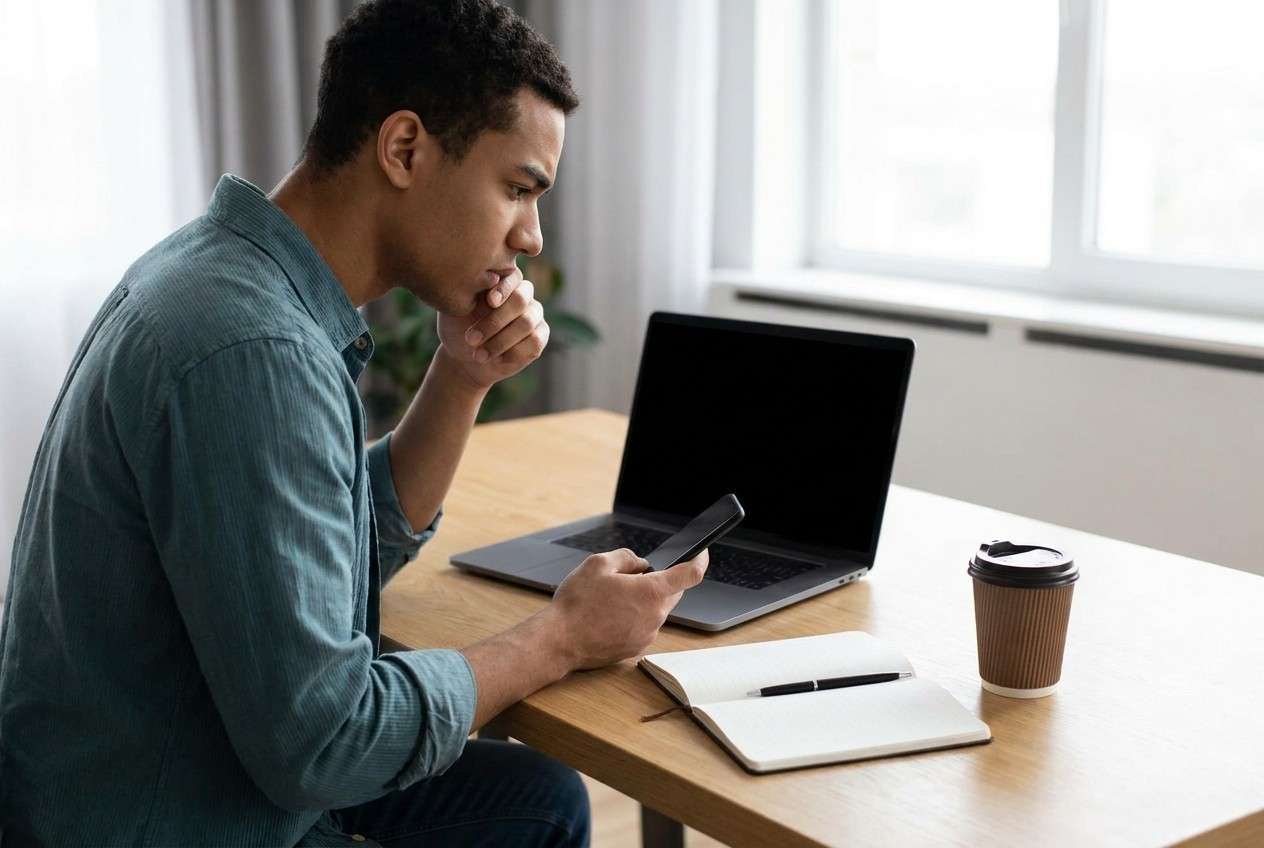 is my black screen a software issue or screen damage: ai prompt guide | dr.fone prompt guide