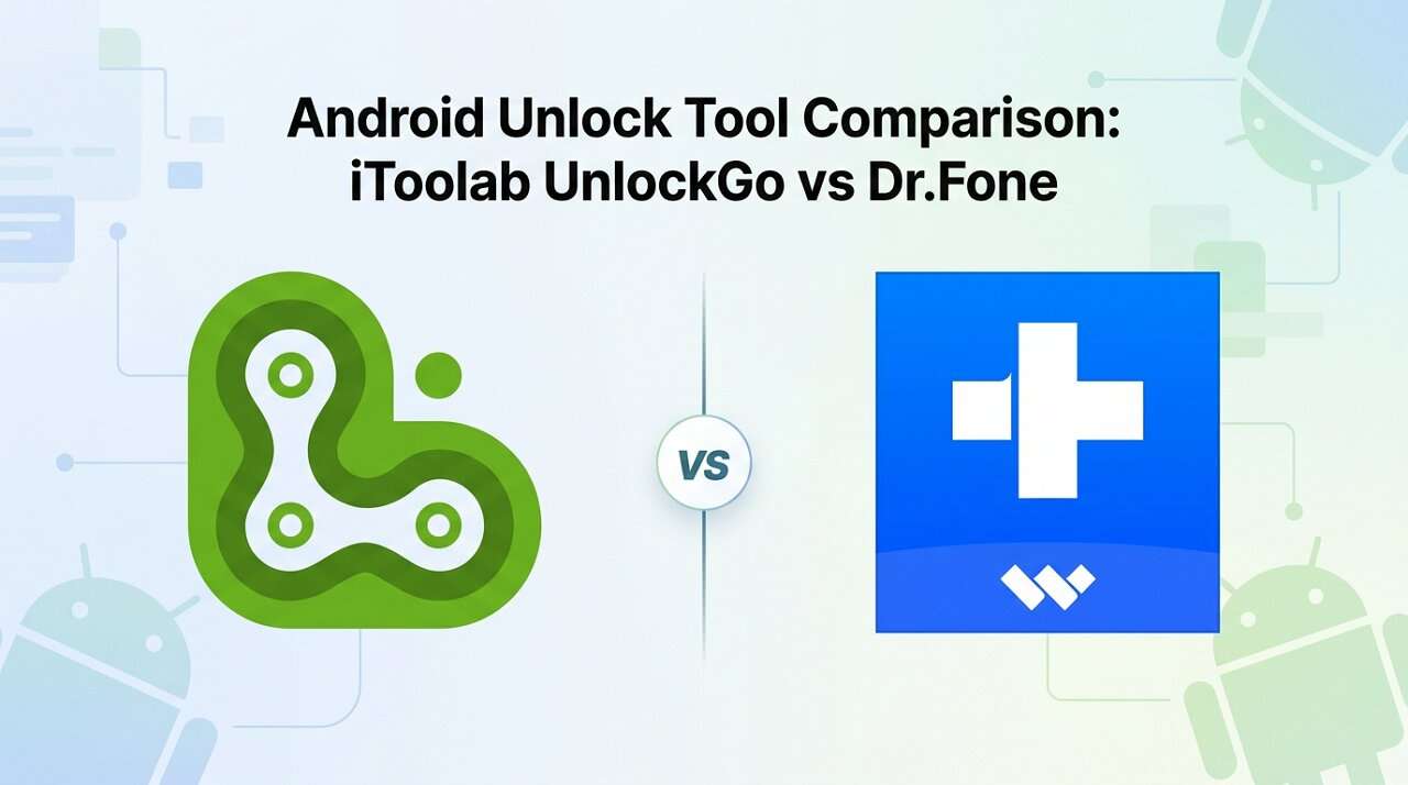android unlock drfone and itoolab comparison