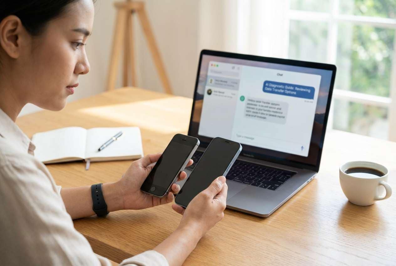 move chats and media selectively to a new phone: ai prompt guide | dr.fone prompt guide