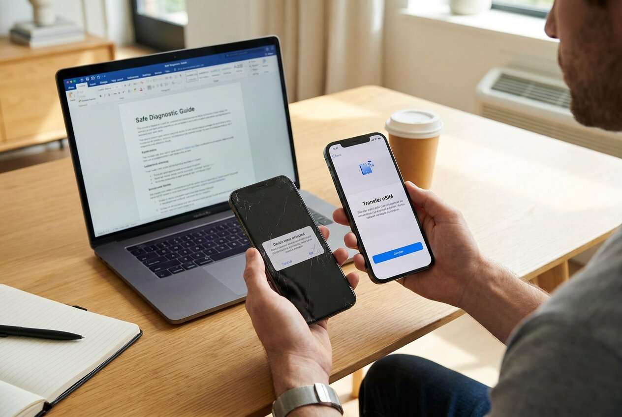 move phone number to new device with esim: ai prompt guide | dr.fone prompt guide