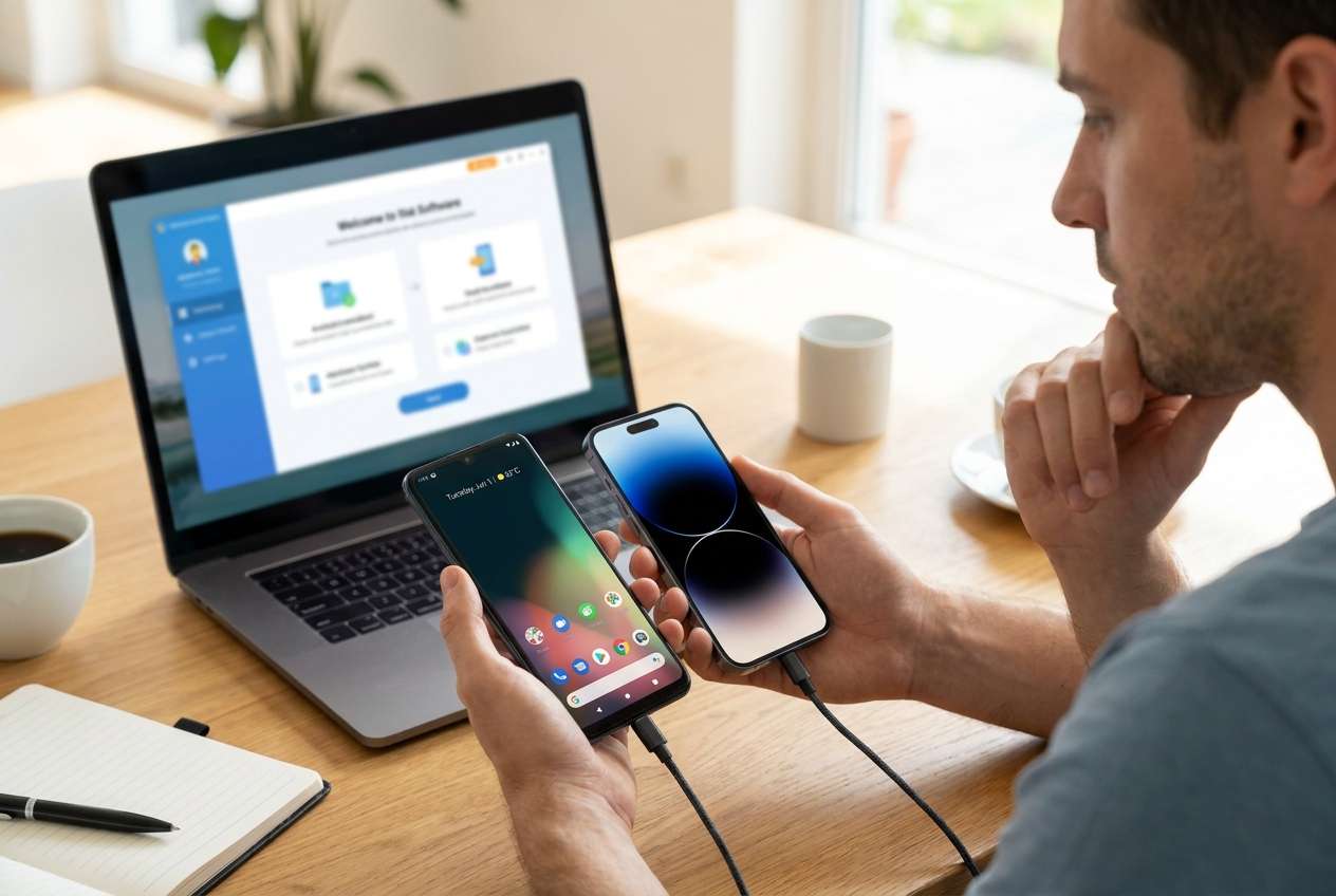 move to ios or desktop transfer tool for android to iphone: ai prompt guide | dr.fone prompt guide