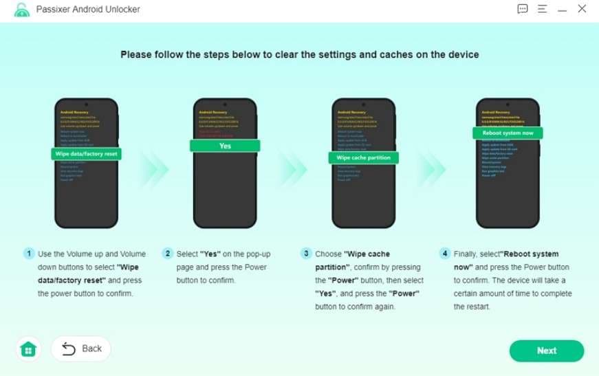 follow steps and clear cache
