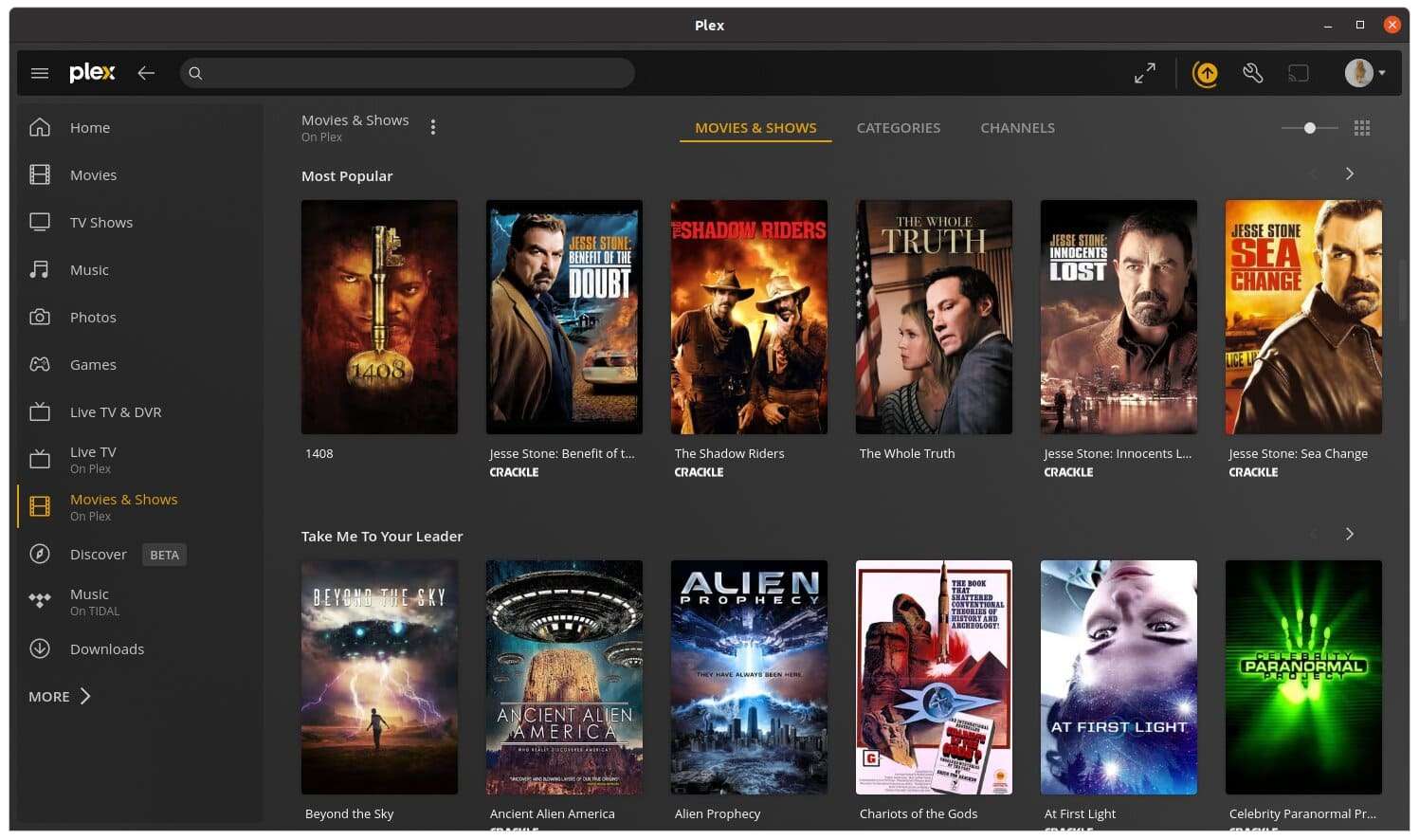 what is plex and its usage