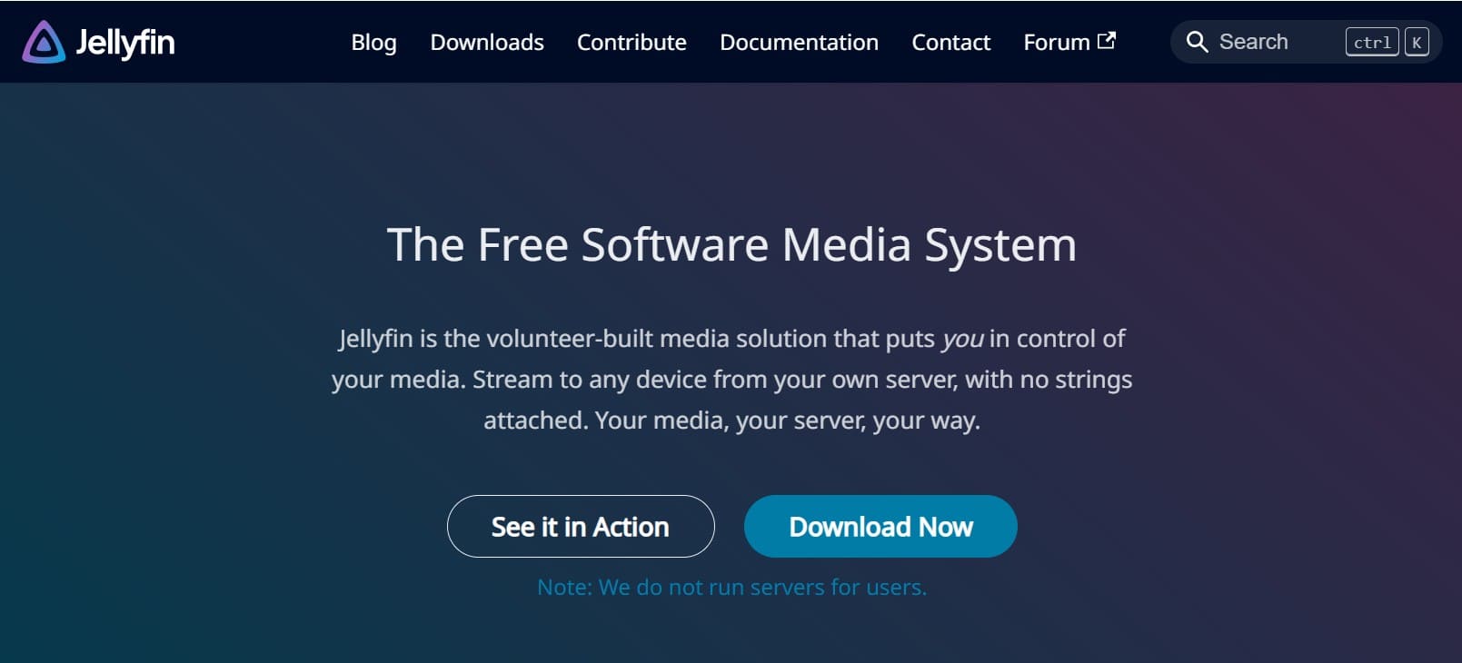 jellyfin open source plex alternative