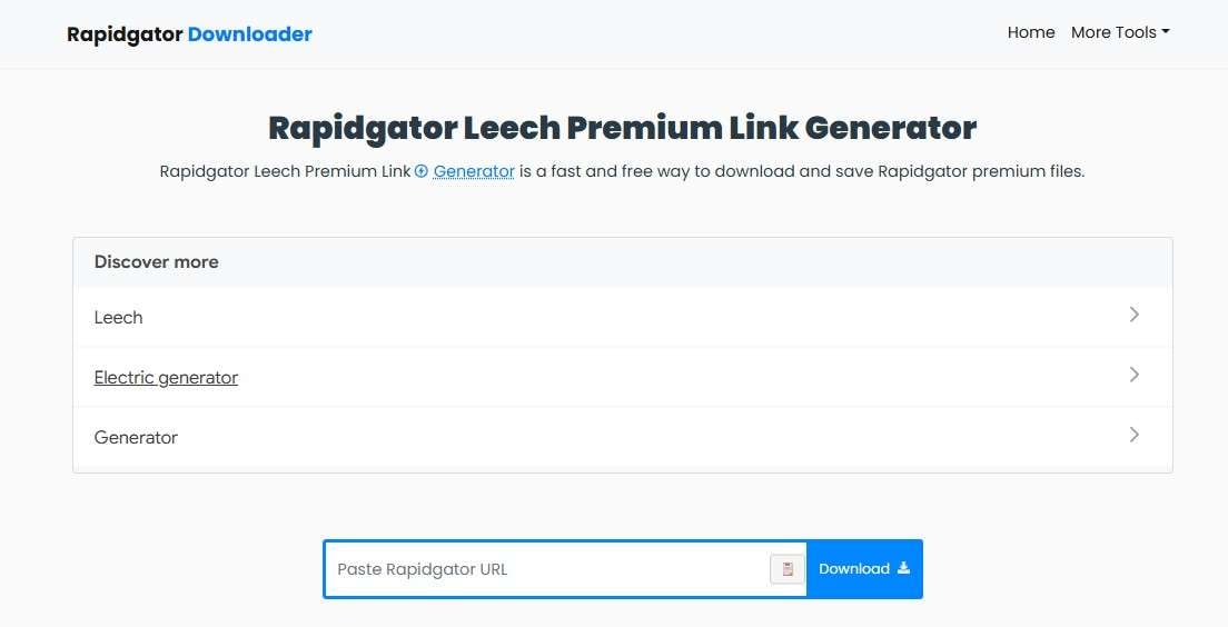 fetchpick rapidgator downloader option