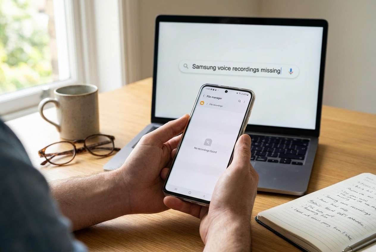 recordings missing after storage cleanup on samsung: ai prompt guide | dr.fone prompt guide