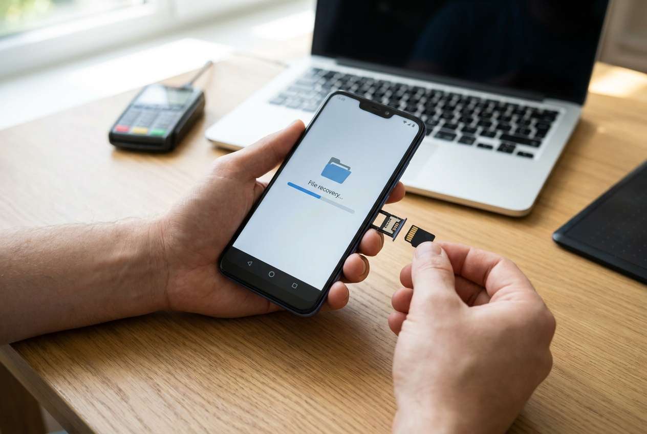 recover deleted photos from microsd card on android: ai prompt guide | dr.fone prompt guide