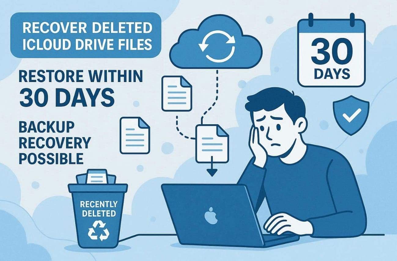 recover deleted files from icloud drive