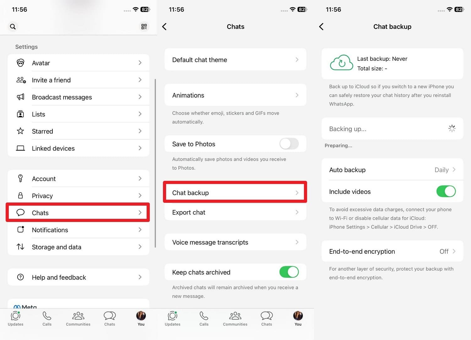 recover deleted whatsApp business messages iphone