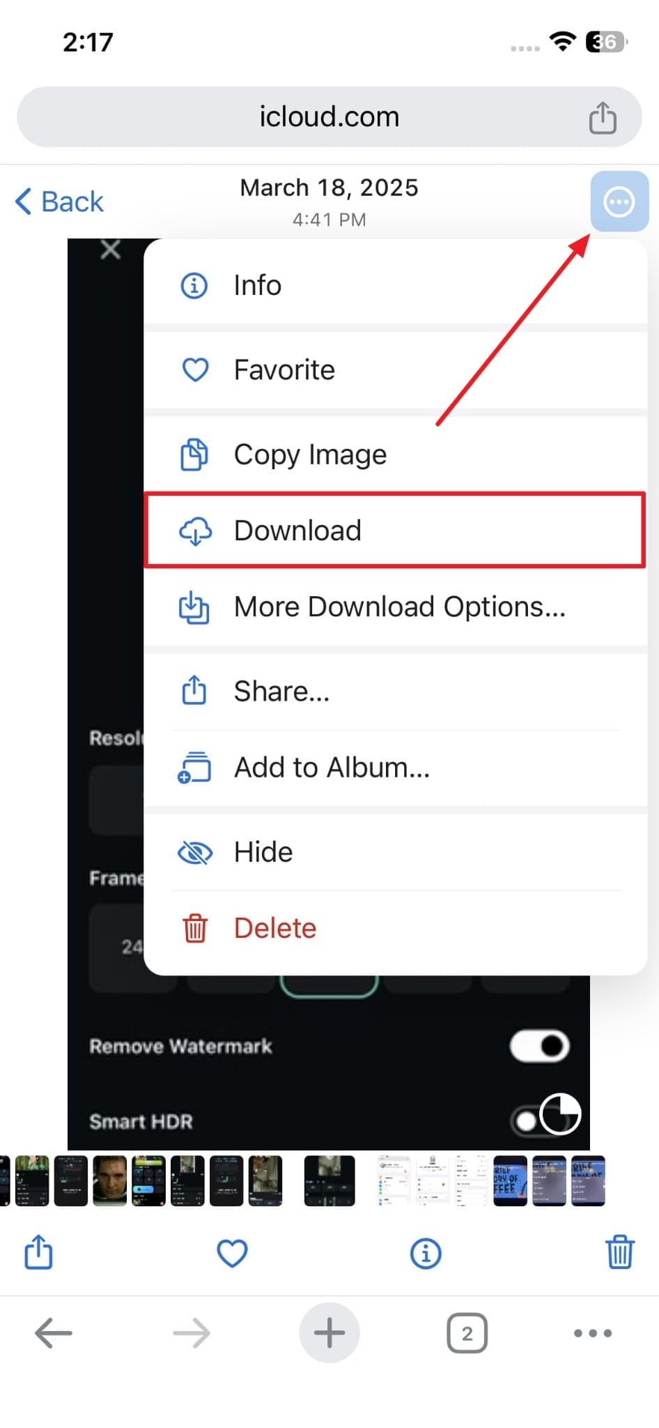download icloud photo