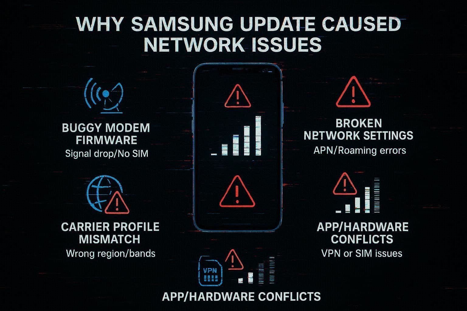 reasons for broken updates