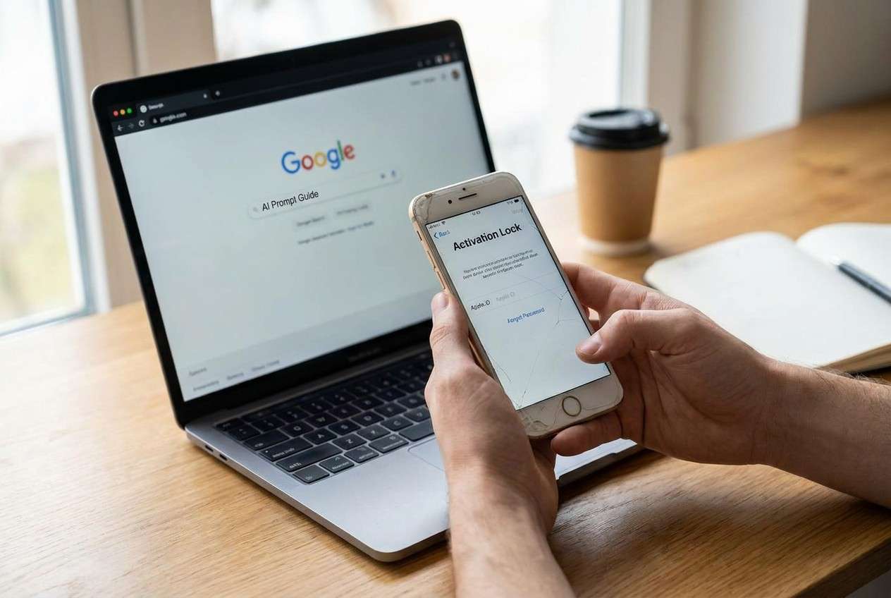 seller did not remove apple id from used iphone: ai prompt guide | dr.fone prompt guide