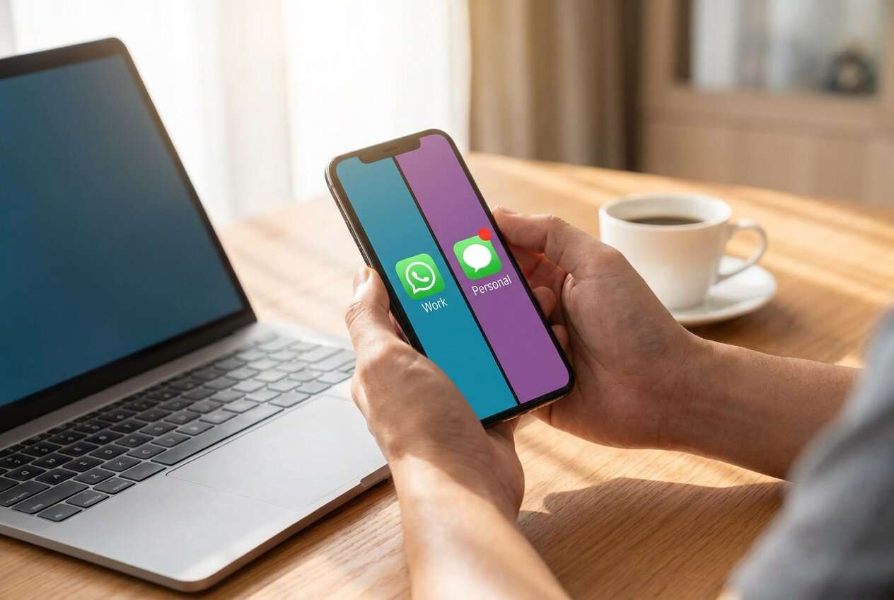 separate work and personal chat threads on phone: ai prompt guide | dr.fone prompt guide