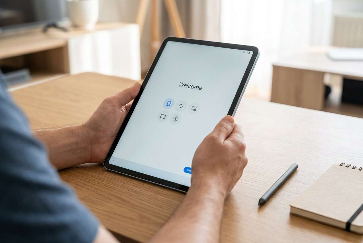 set up new tablet with minimal apps and files: ai prompt guide | dr.fone prompt guide