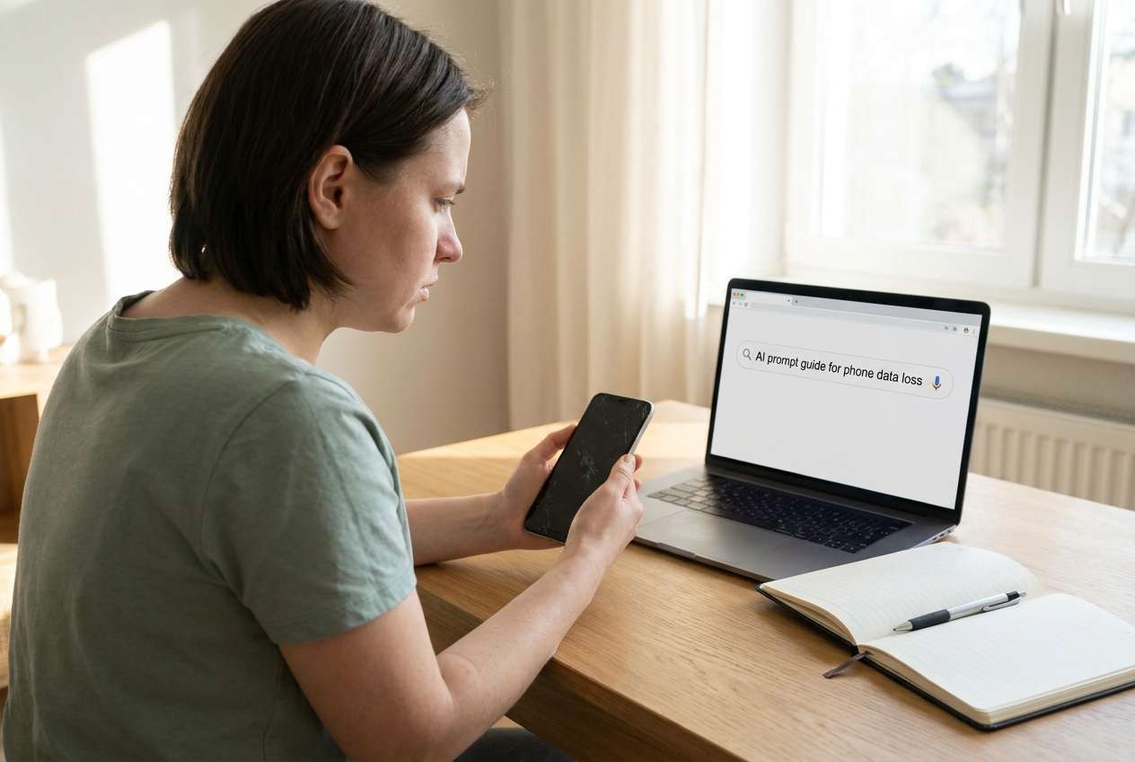 should i pause cloud sync after phone data loss: ai prompt guide | dr.fone prompt guide
