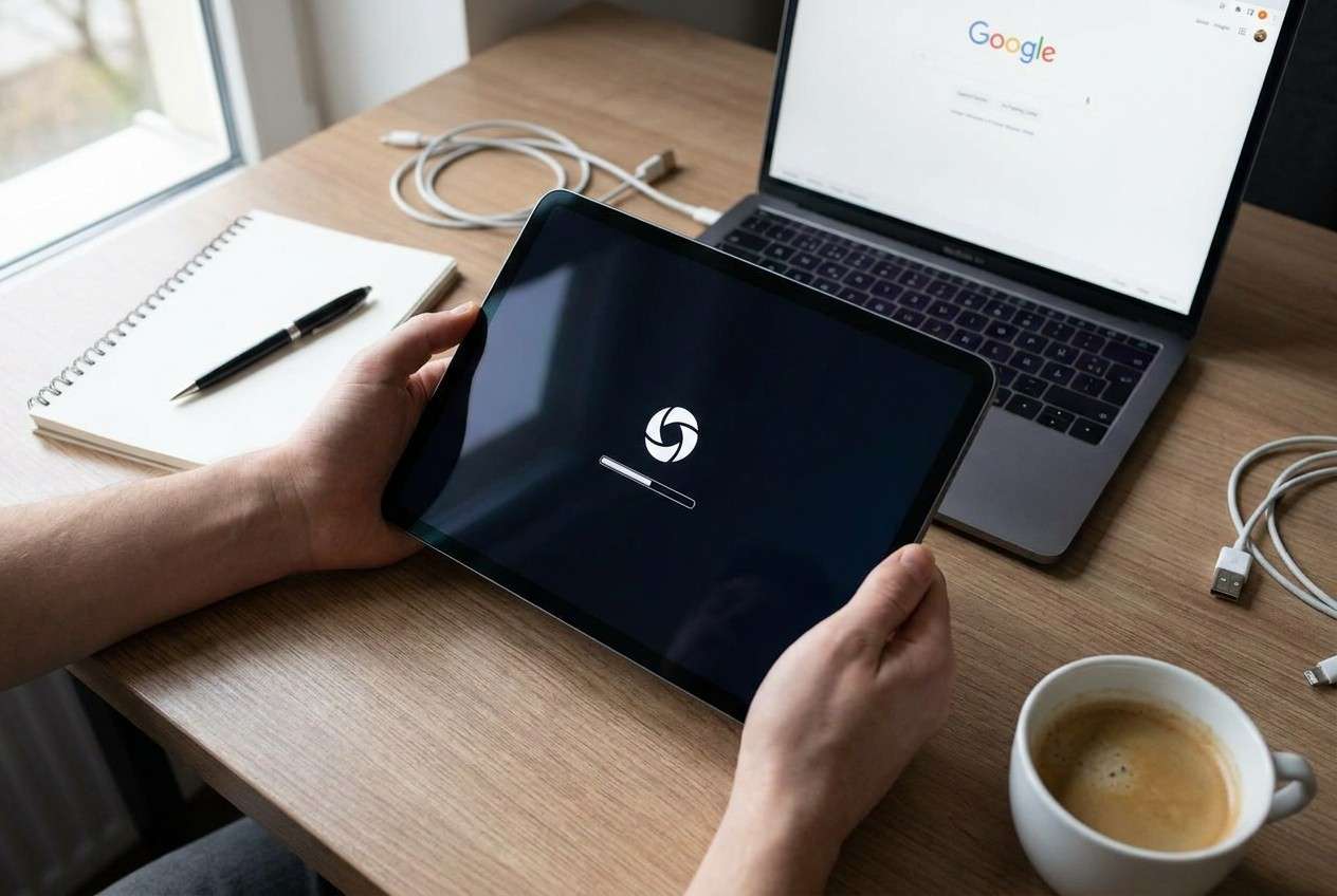 tablet frozen on boot screen after low storage: ai prompt guide | dr.fone prompt guide