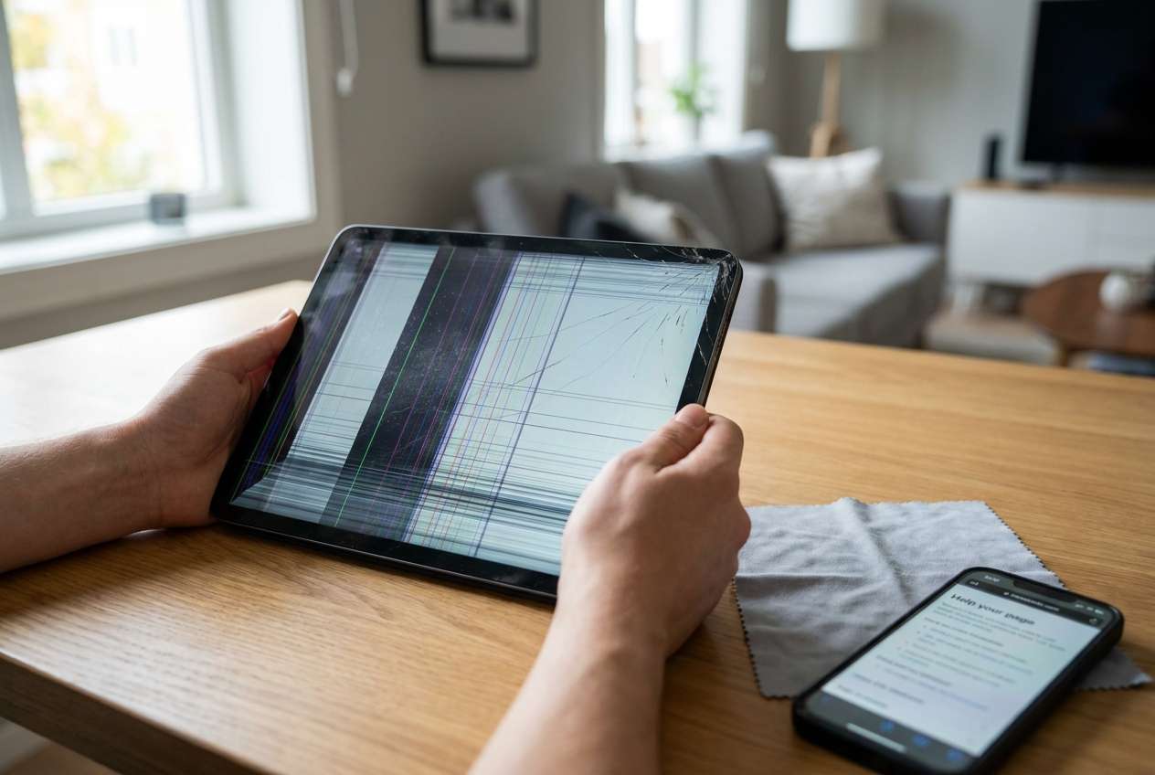 tablet screen lines after accidental fall: ai prompt guide | dr.fone prompt guide