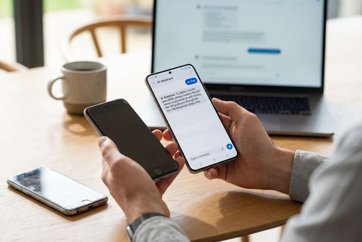 transfer esim to new samsung phone: ai prompt guide | dr.fone prompt guide