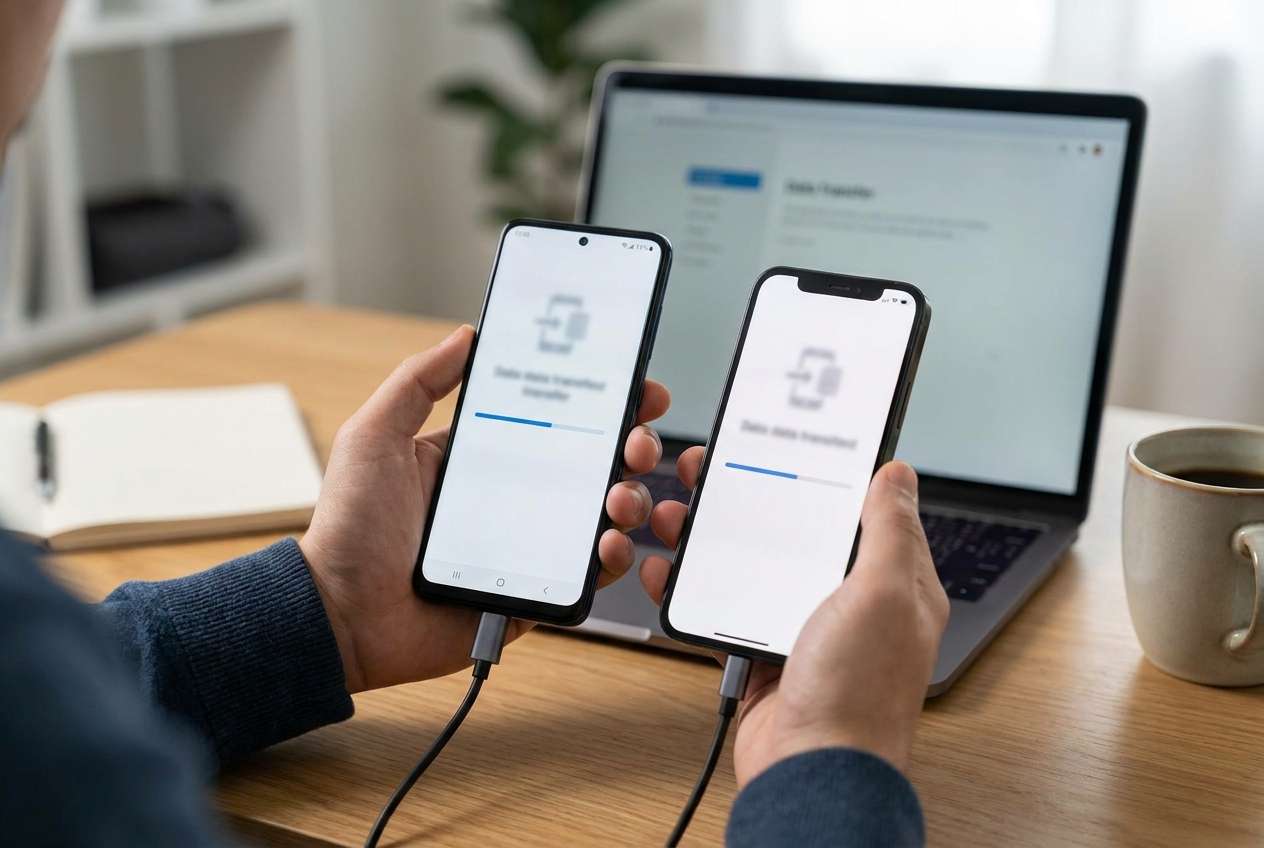 transfer whatsapp from android to iphone with chat history: ai prompt guide | dr.fone prompt guide