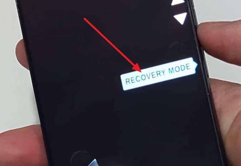 access the recovery mode