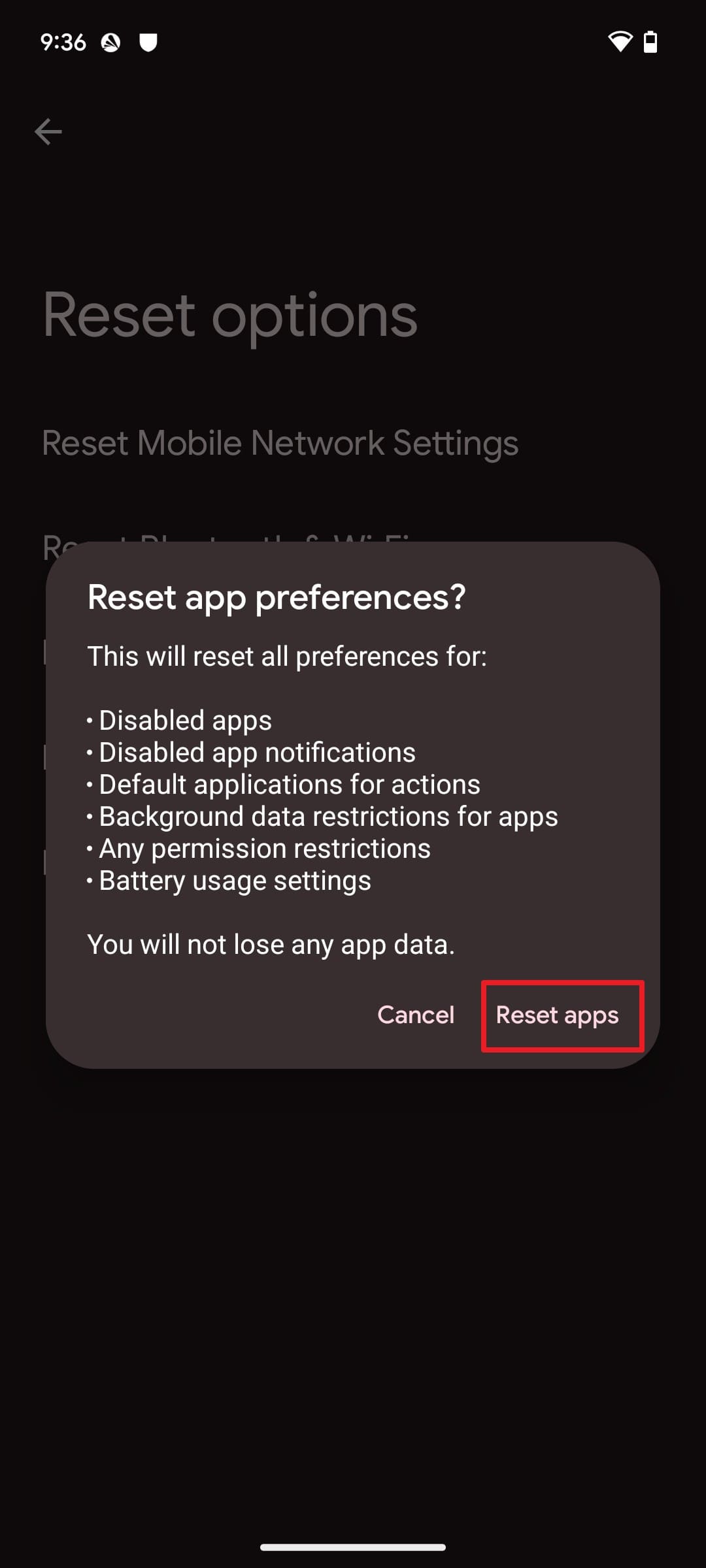 choose to rest apps