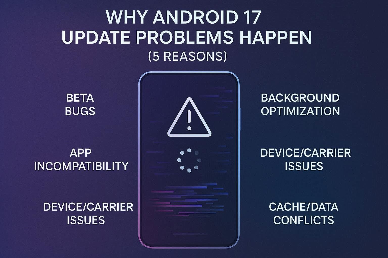 why face android 17 loop