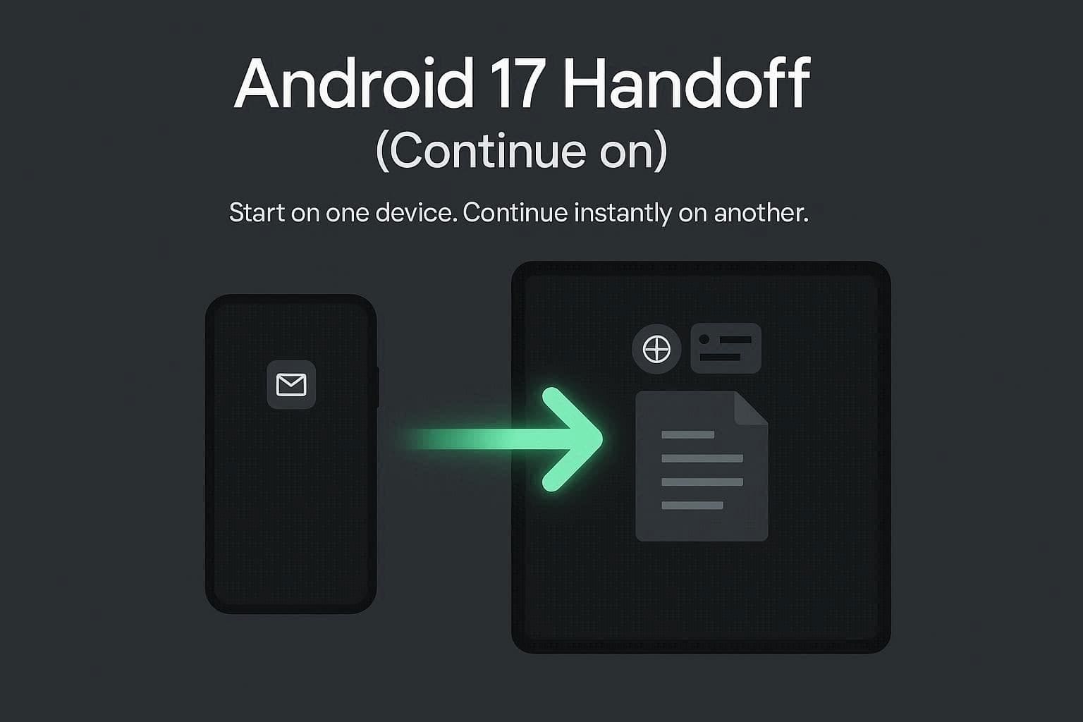 what is android handoff