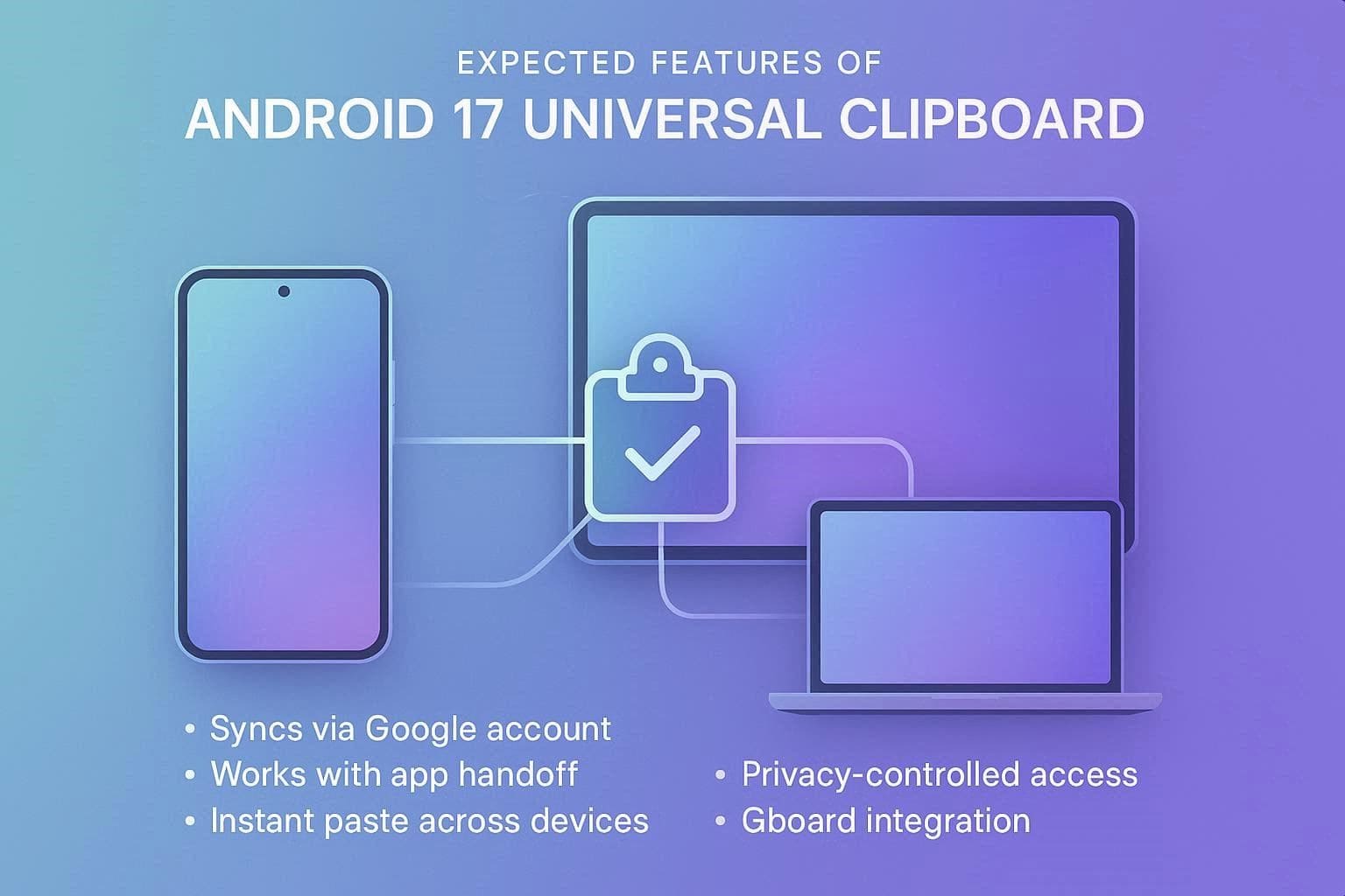 features of android 17 clipboard