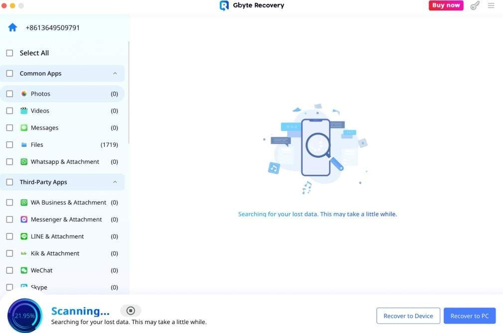 export the data