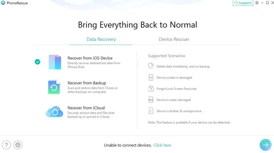 phonerescue iphone recovery tool