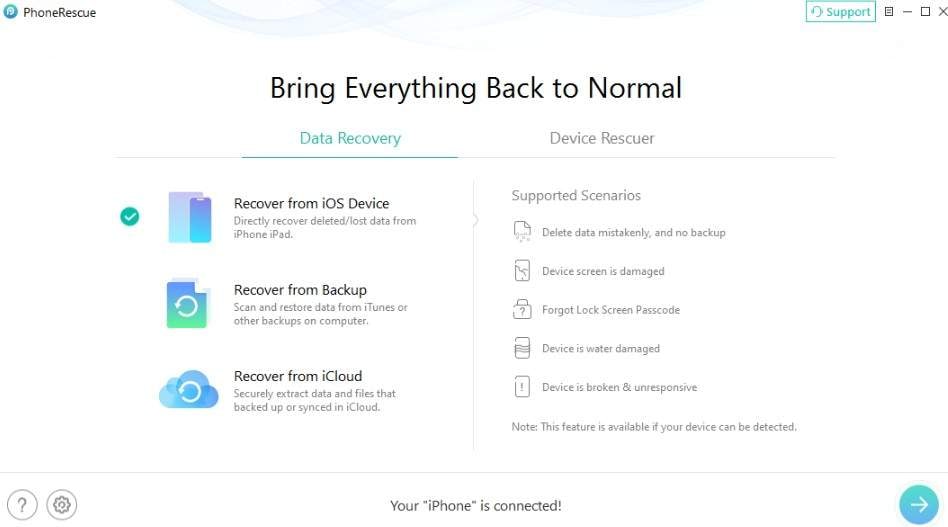 imobile whatsapp recovery tool