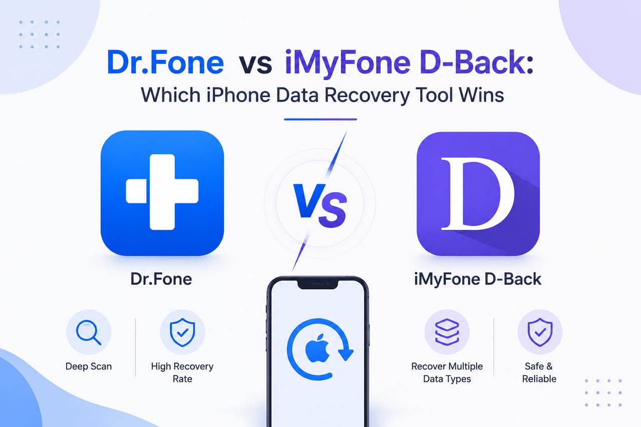 drfone vs imyfone d-back iphone recovery