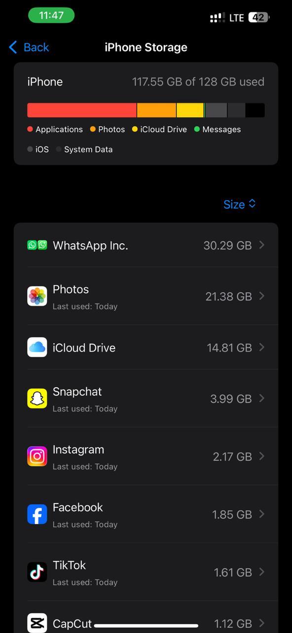 check storage