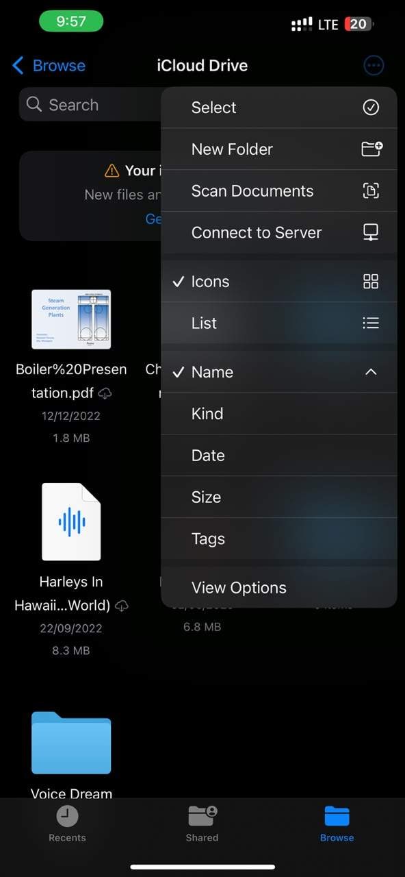 delete multiple files from iphone