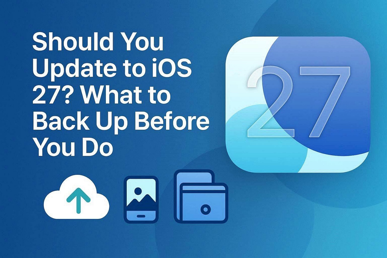 Guide de sauvegarde avant la mise à jour iOS 27
