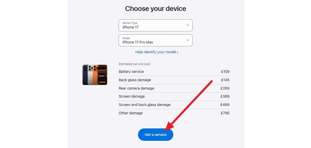 get the apple service