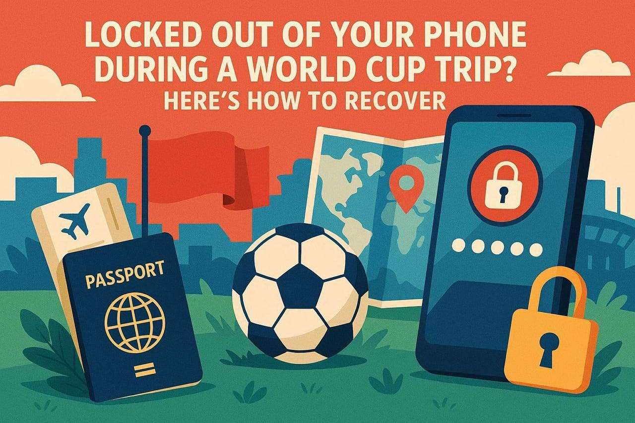 fix locked phone during trip