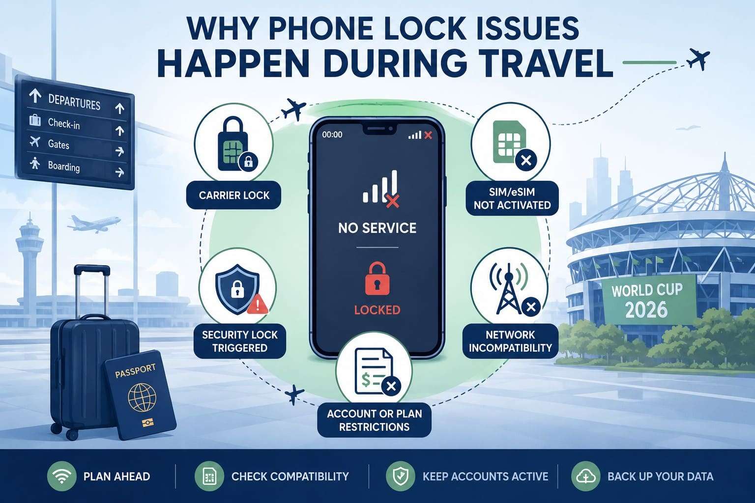 why phone get locked